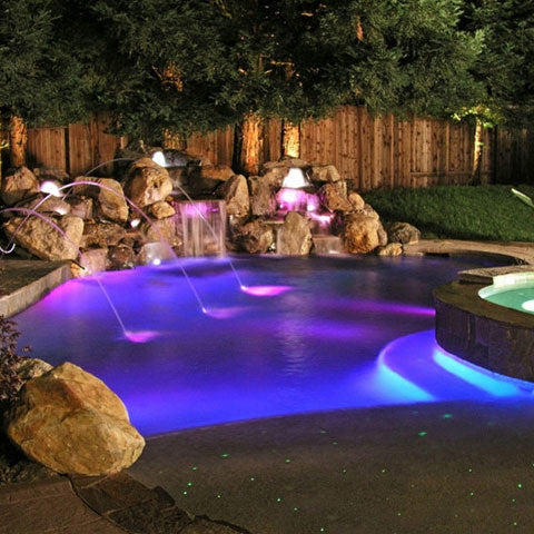 RGB Surface Mount Pool Light with Housing - Sustainable.co.za