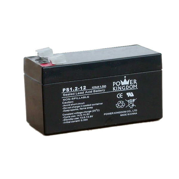 Power Kingdom PS1.3Ah 12V Sealed Battery - Sustainable.co.za