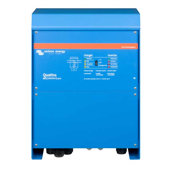 Victron Quattro 10kVA 8kW 48V Inverter/Charger - Sustainable.co.za