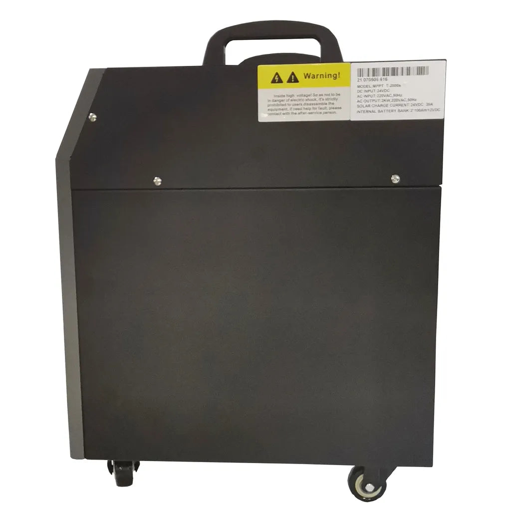 Rct Megapower Mp-T2000S 2Kva/2Kw 24V Inverter Trolley With 2 X 100Ah Batteries