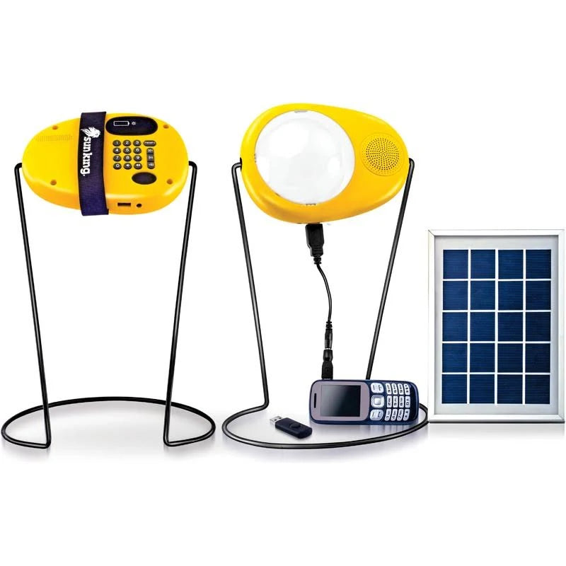 Sun King Boom Solar Light with MP3 Player Radio