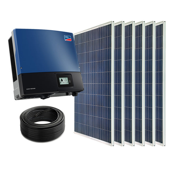 Sustainable.co.za 8kWp Grid-Tied System - 3 Phase Solar Power Kit